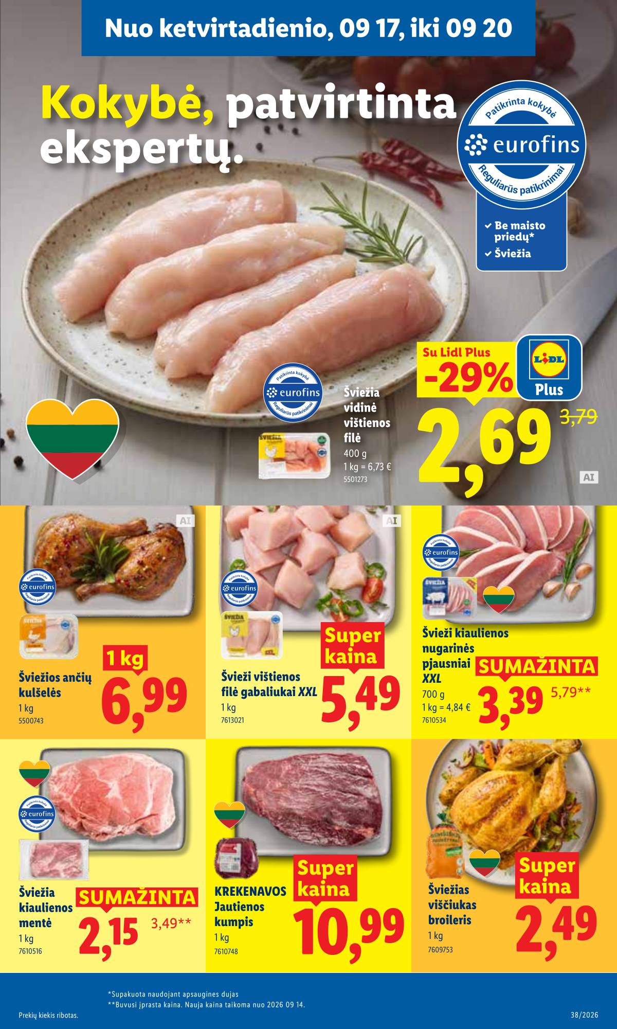 Lidl - LIDL SAVAITĖS Maisto prekių akcijų leidinys 37 puslapis