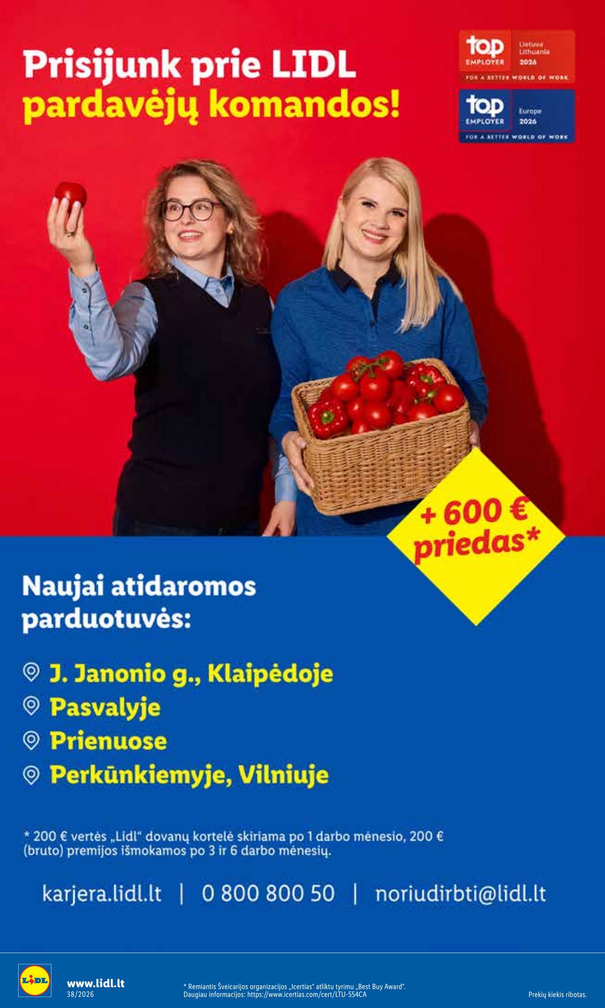 Lidl - LIDL SAVAITĖS Maisto prekių akcijų leidinys 4 puslapis