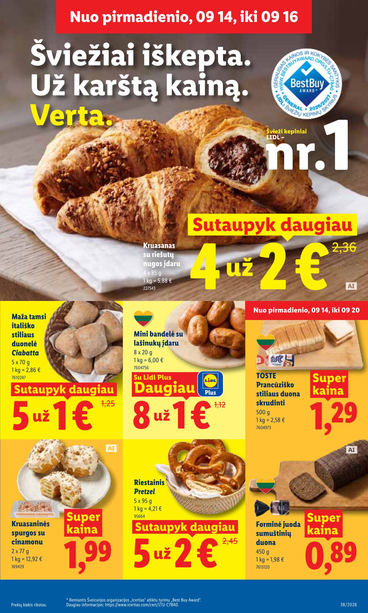 Lidl - LIDL SAVAITĖS Maisto prekių akcijų leidinys 5 puslapis