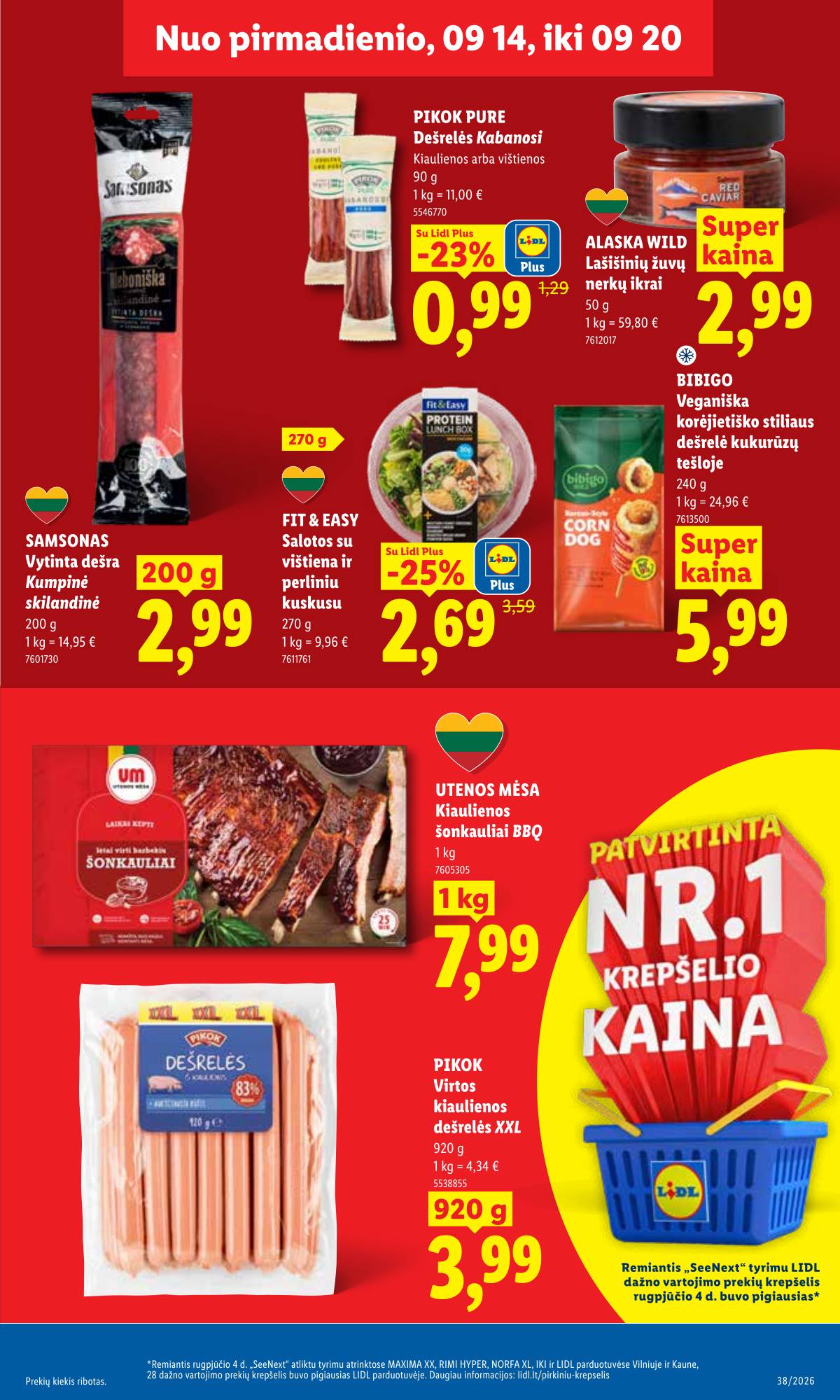 Lidl - LIDL SAVAITĖS Maisto prekių akcijų leidinys 7 puslapis