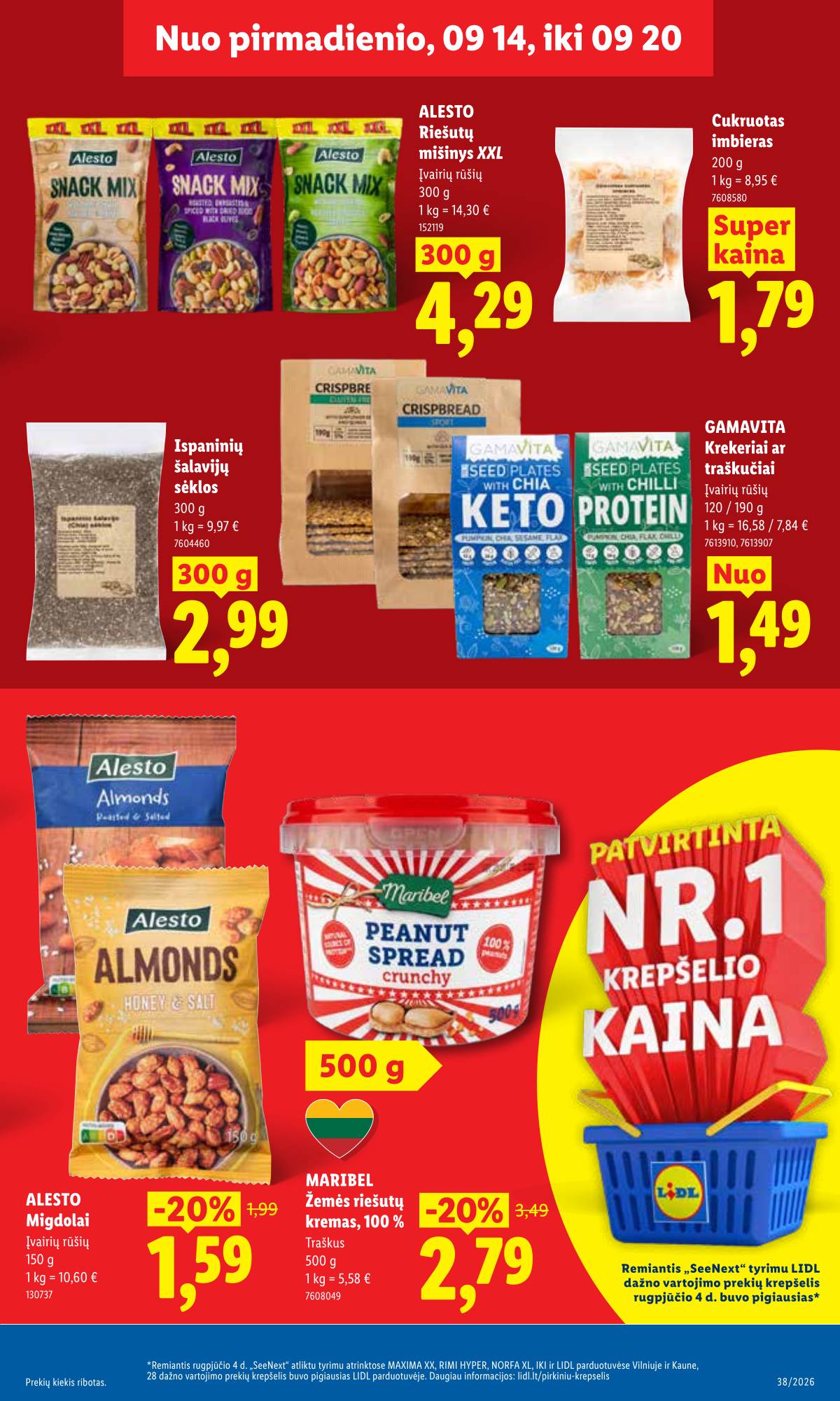 Lidl - LIDL SAVAITĖS Maisto prekių akcijų leidinys 9 puslapis
