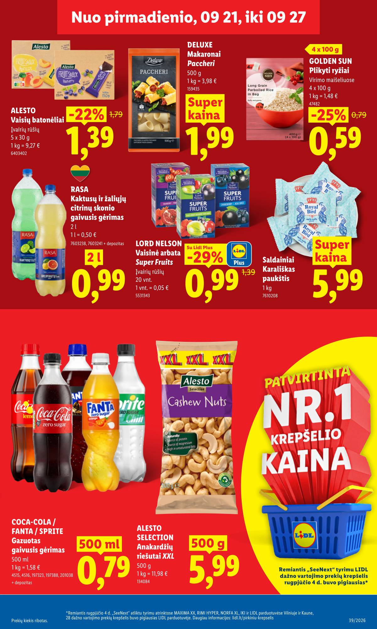 Lidl - LIDL SAVAITĖS Maisto prekių akcijų leidinys 11 puslapis