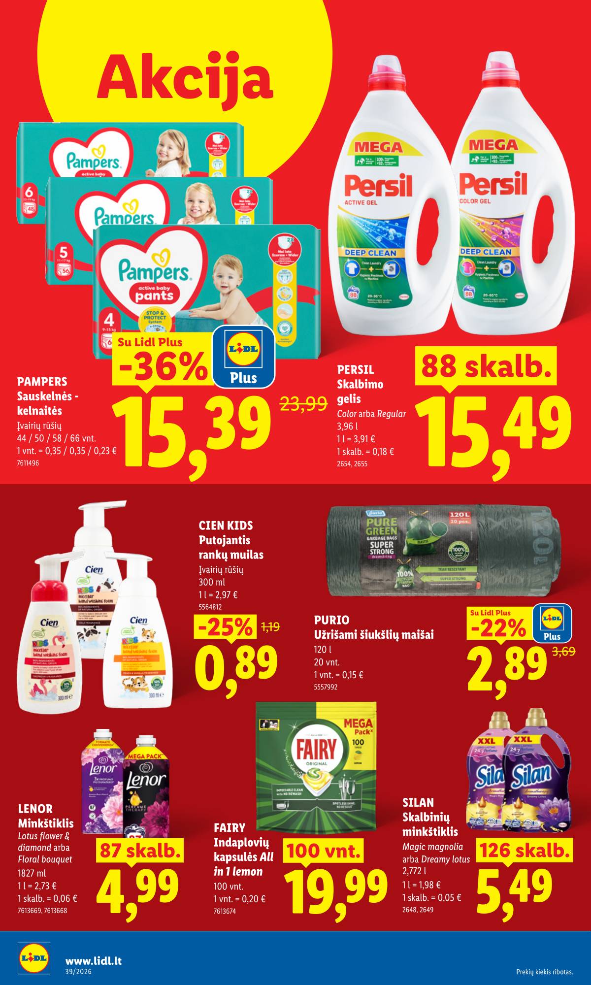 Lidl - LIDL SAVAITĖS Maisto prekių akcijų leidinys 14 puslapis
