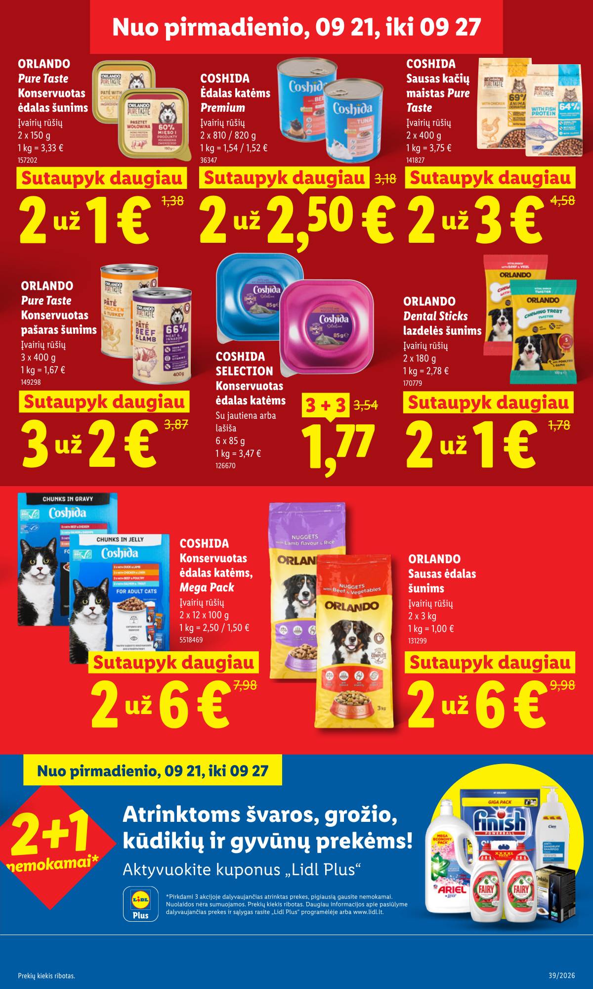 Lidl - LIDL SAVAITĖS Maisto prekių akcijų leidinys 15 puslapis