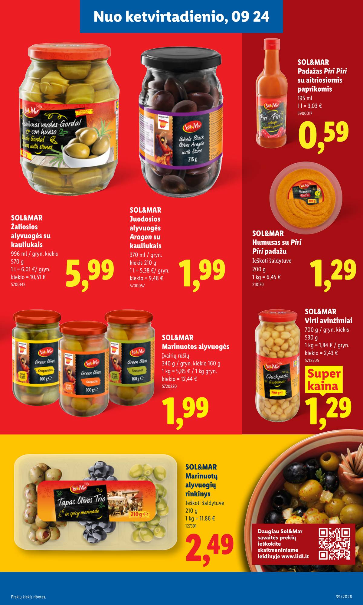 Lidl - LIDL SAVAITĖS Maisto prekių akcijų leidinys 23 puslapis