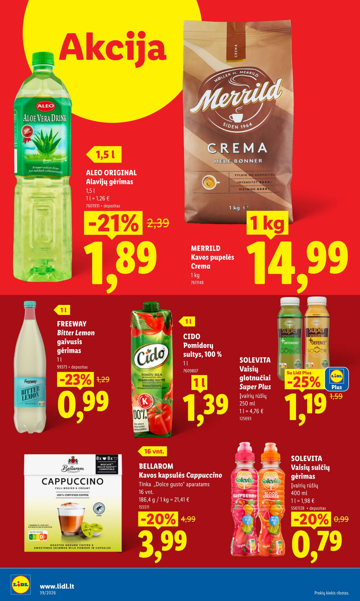 Lidl - LIDL SAVAITĖS Maisto prekių akcijų leidinys 24 puslapis