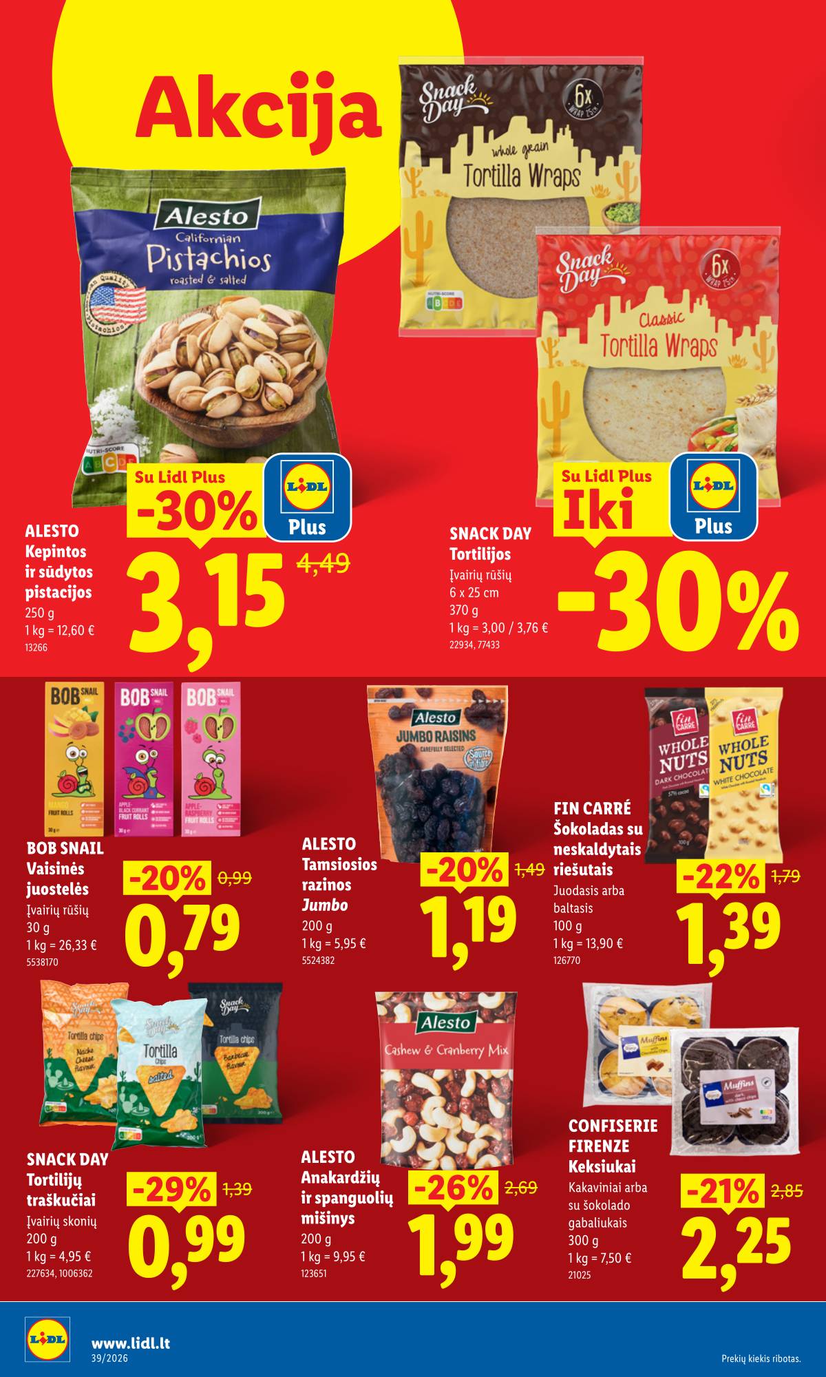 Lidl - LIDL SAVAITĖS Maisto prekių akcijų leidinys 28 puslapis