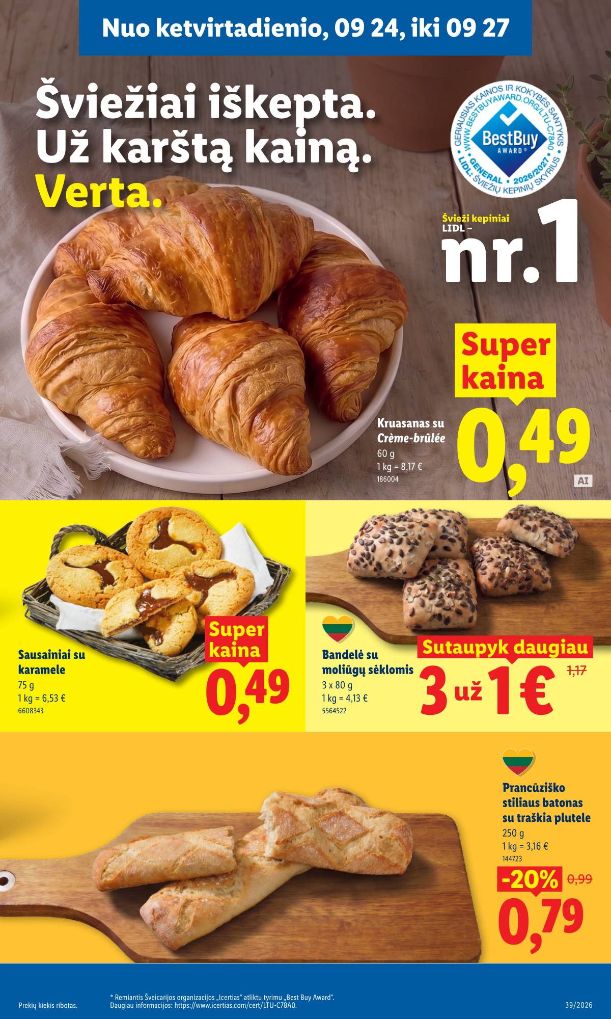Lidl - LIDL SAVAITĖS Maisto prekių akcijų leidinys 29 puslapis