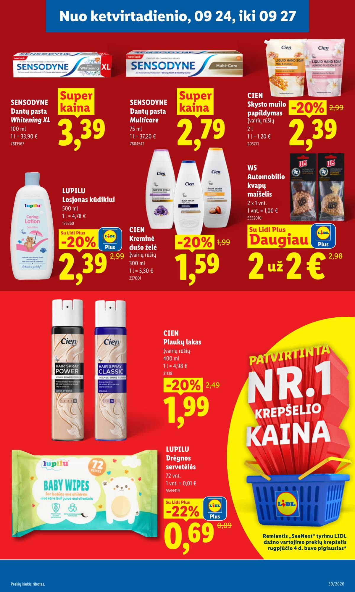 Lidl - LIDL SAVAITĖS Maisto prekių akcijų leidinys 31 puslapis