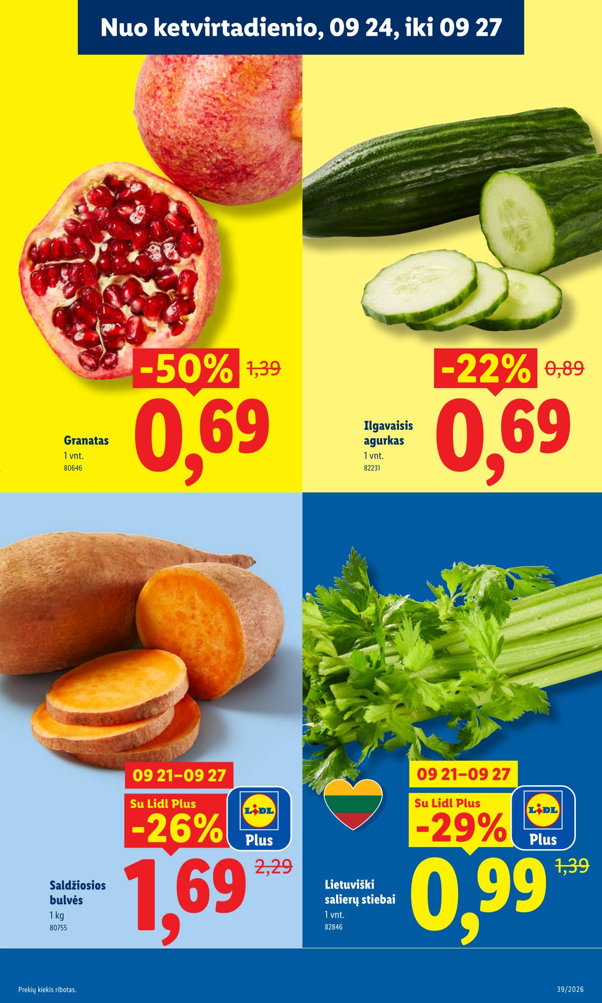 Lidl - LIDL SAVAITĖS Maisto prekių akcijų leidinys 33 puslapis
