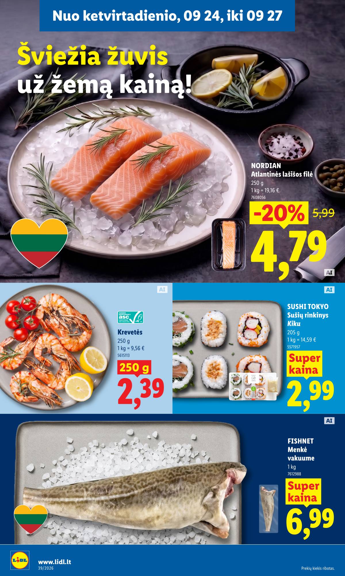 Lidl - LIDL SAVAITĖS Maisto prekių akcijų leidinys 34 puslapis