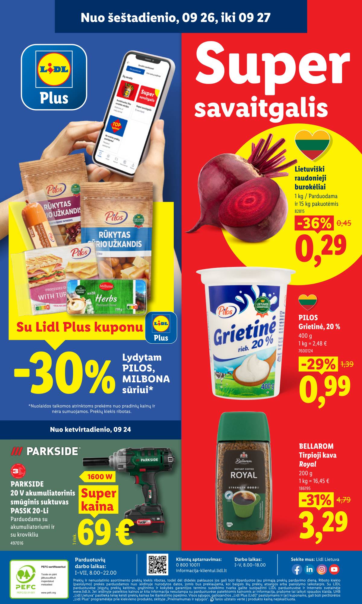 Lidl - LIDL SAVAITĖS Maisto prekių akcijų leidinys 36 puslapis