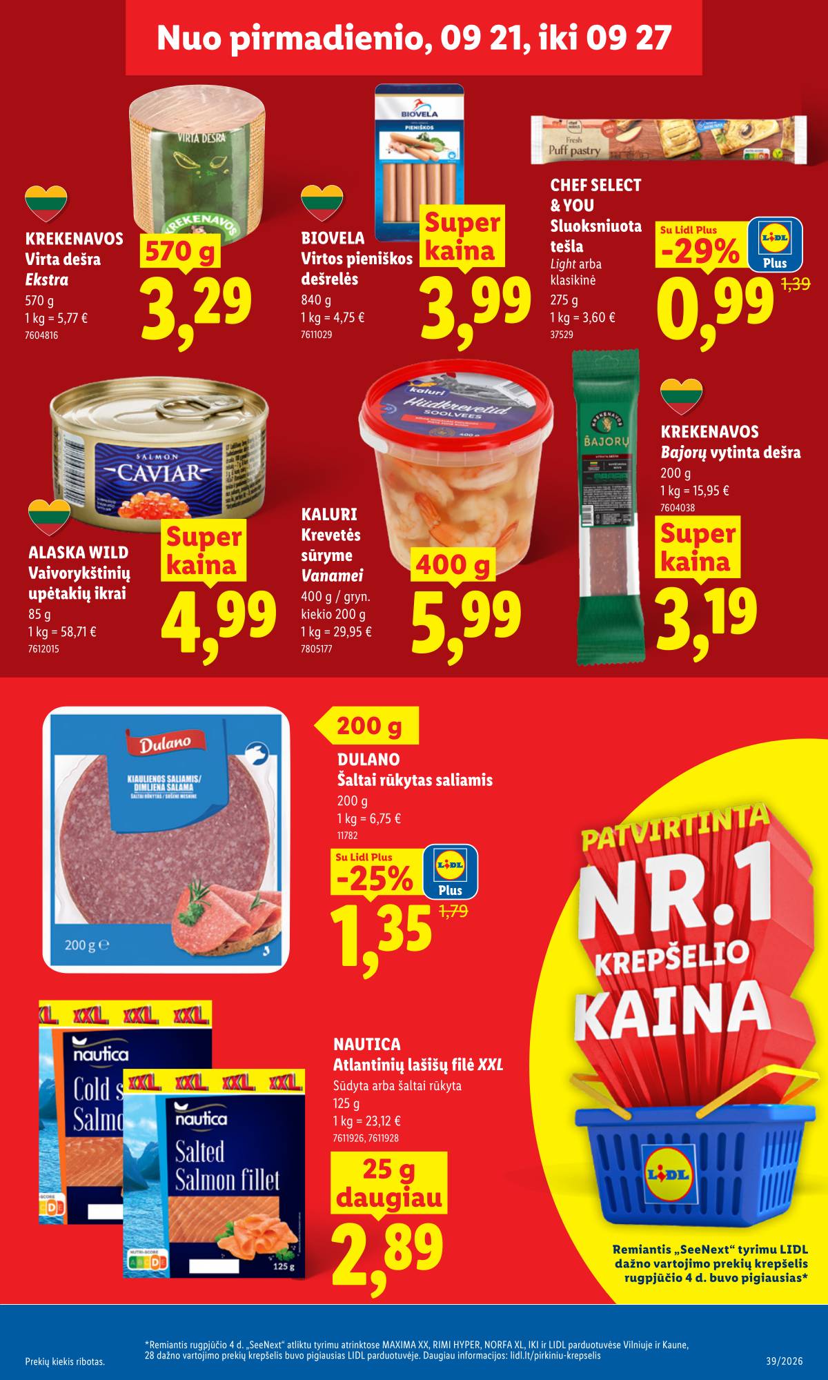 Lidl - LIDL SAVAITĖS Maisto prekių akcijų leidinys 5 puslapis