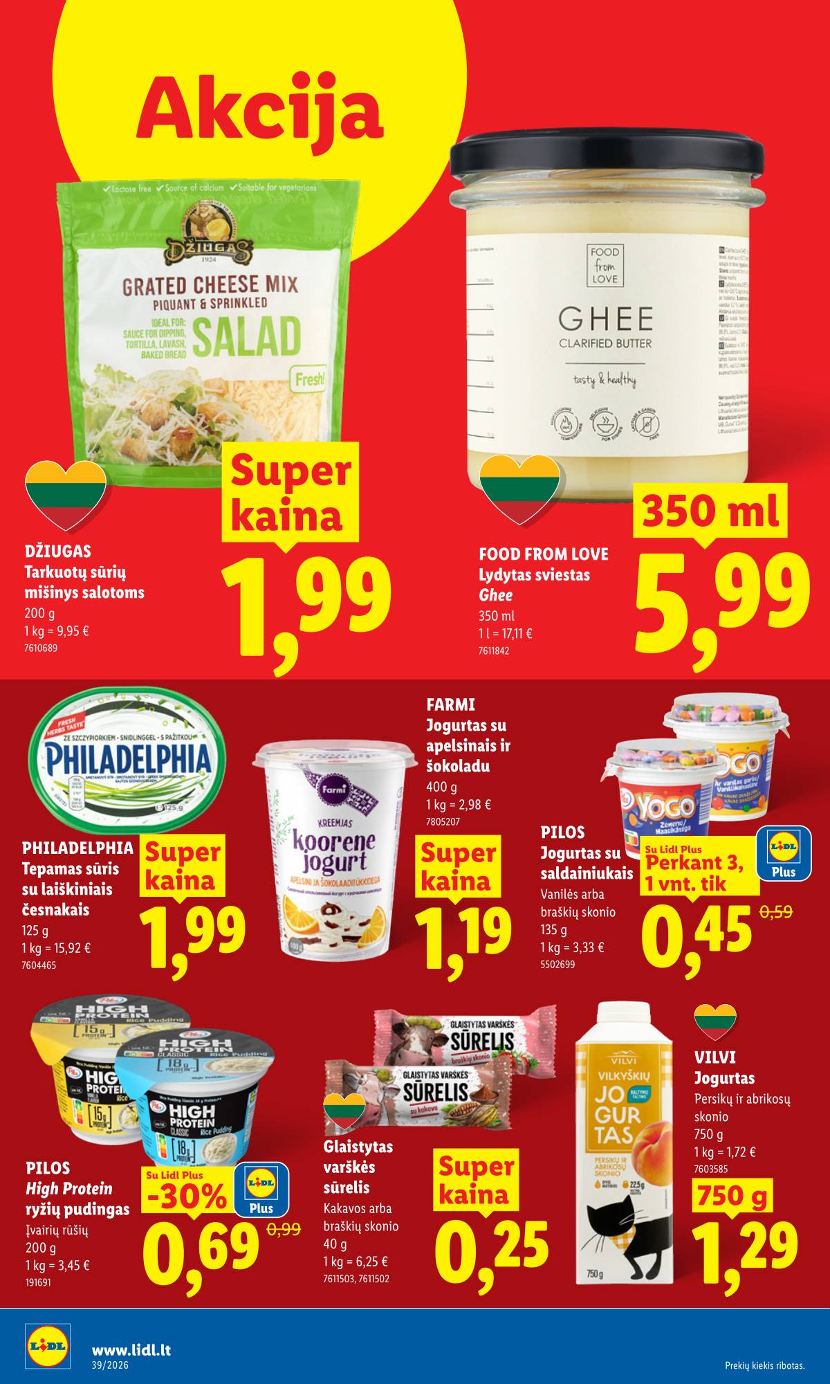 Lidl - LIDL SAVAITĖS Maisto prekių akcijų leidinys 6 puslapis