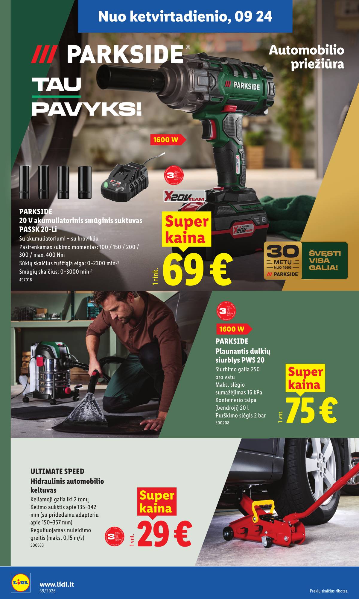 Lidl - LIDL Ne maisto prekių akcijų leidinys 10 puslapis