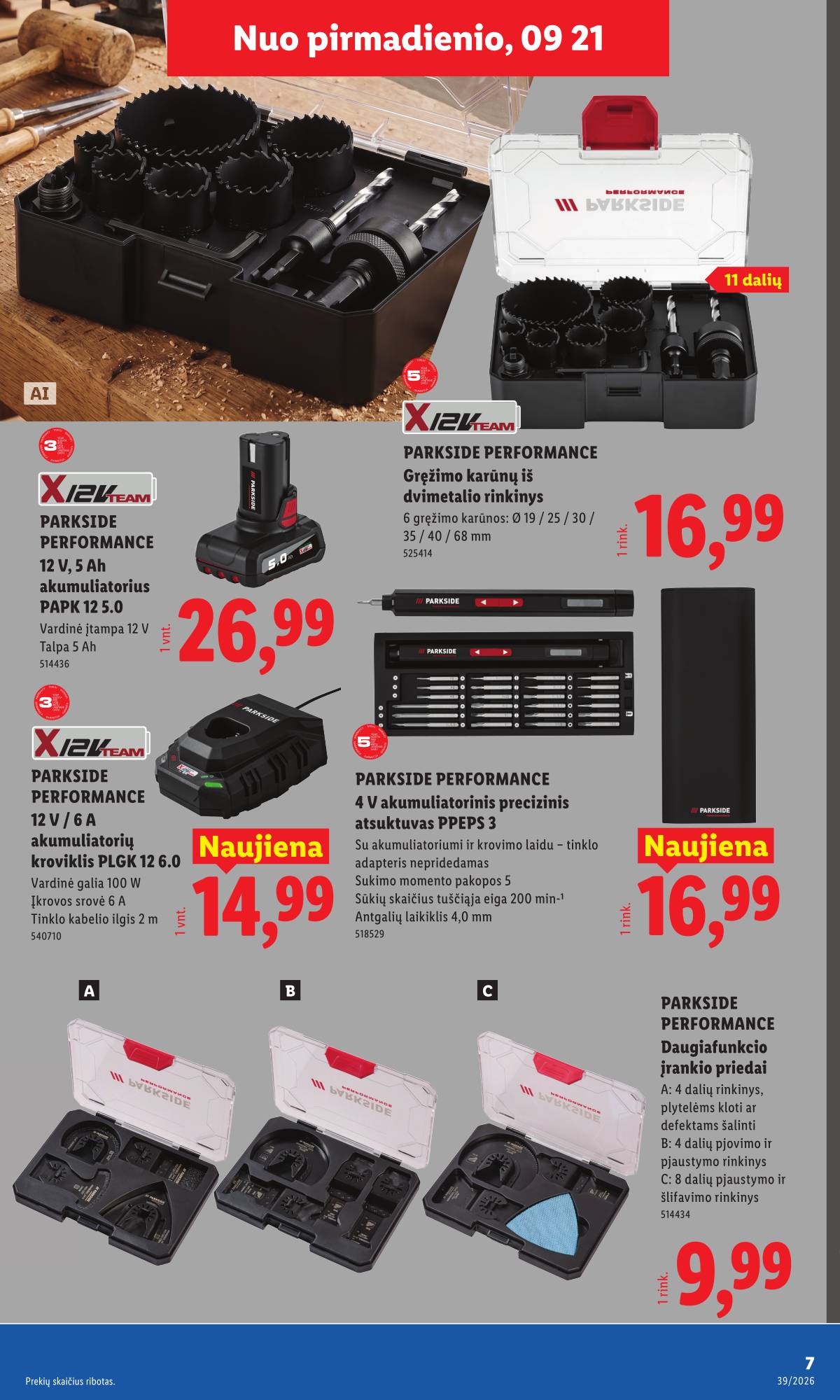 Lidl - LIDL Ne maisto prekių akcijų leidinys 7 puslapis