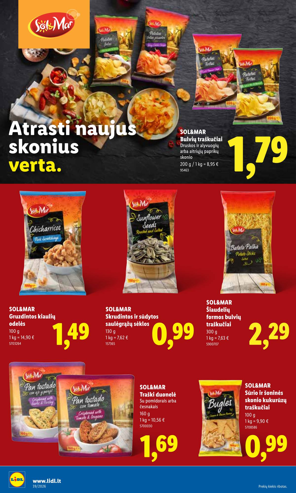 Lidl - LIDL SAVAITĖS Maisto prekių akcijų leidinys 20 puslapis