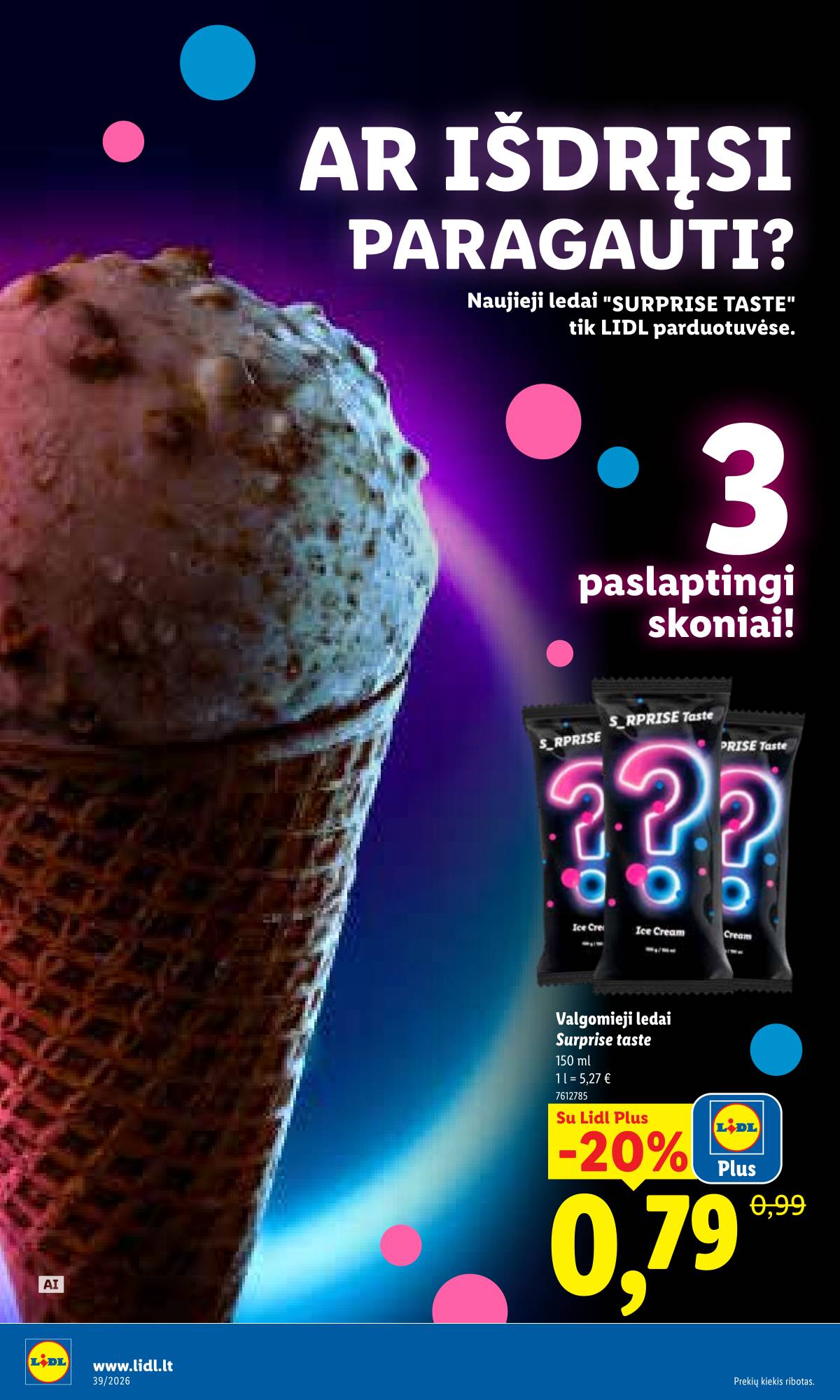 Lidl - LIDL SAVAITĖS Maisto prekių akcijų leidinys 32 puslapis