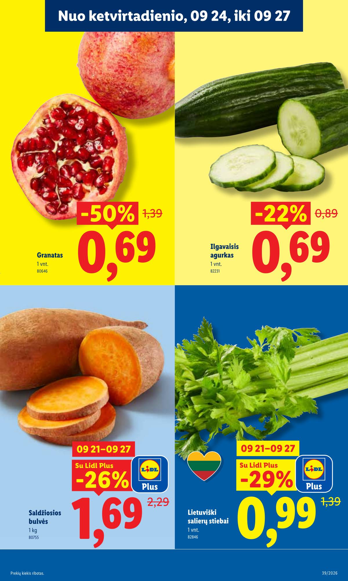 Lidl - LIDL SAVAITĖS Maisto prekių akcijų leidinys 35 puslapis