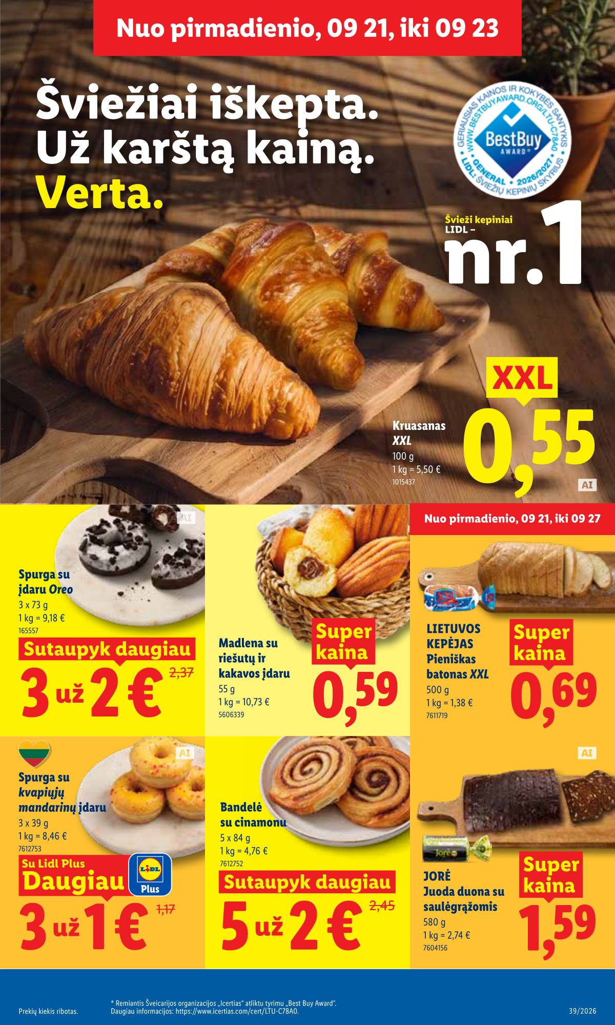 Lidl - LIDL SAVAITĖS Maisto prekių akcijų leidinys 5 puslapis