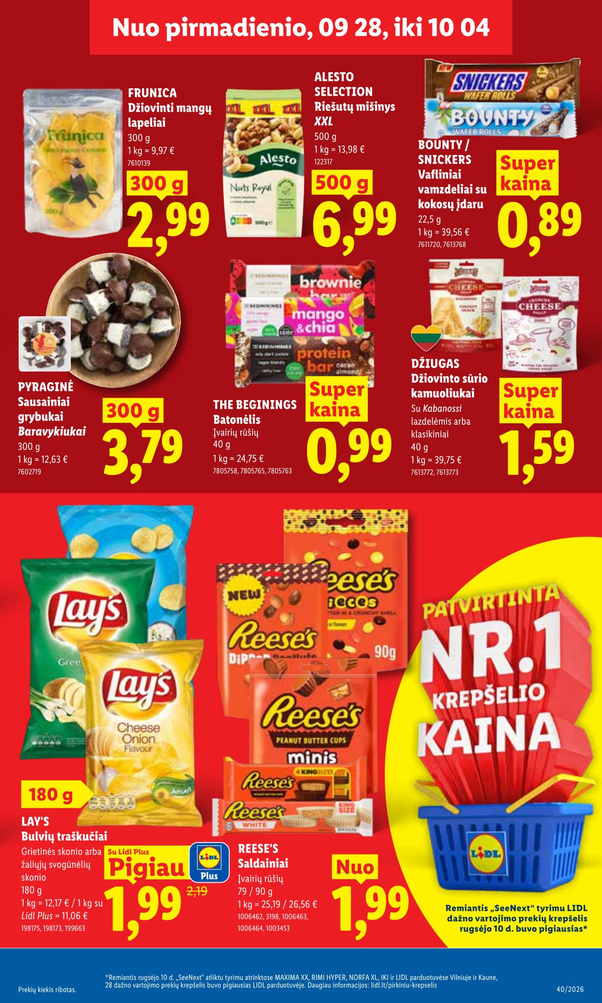 Lidl - LIDL SAVAITĖS Maisto prekių akcijų leidinys 11 puslapis