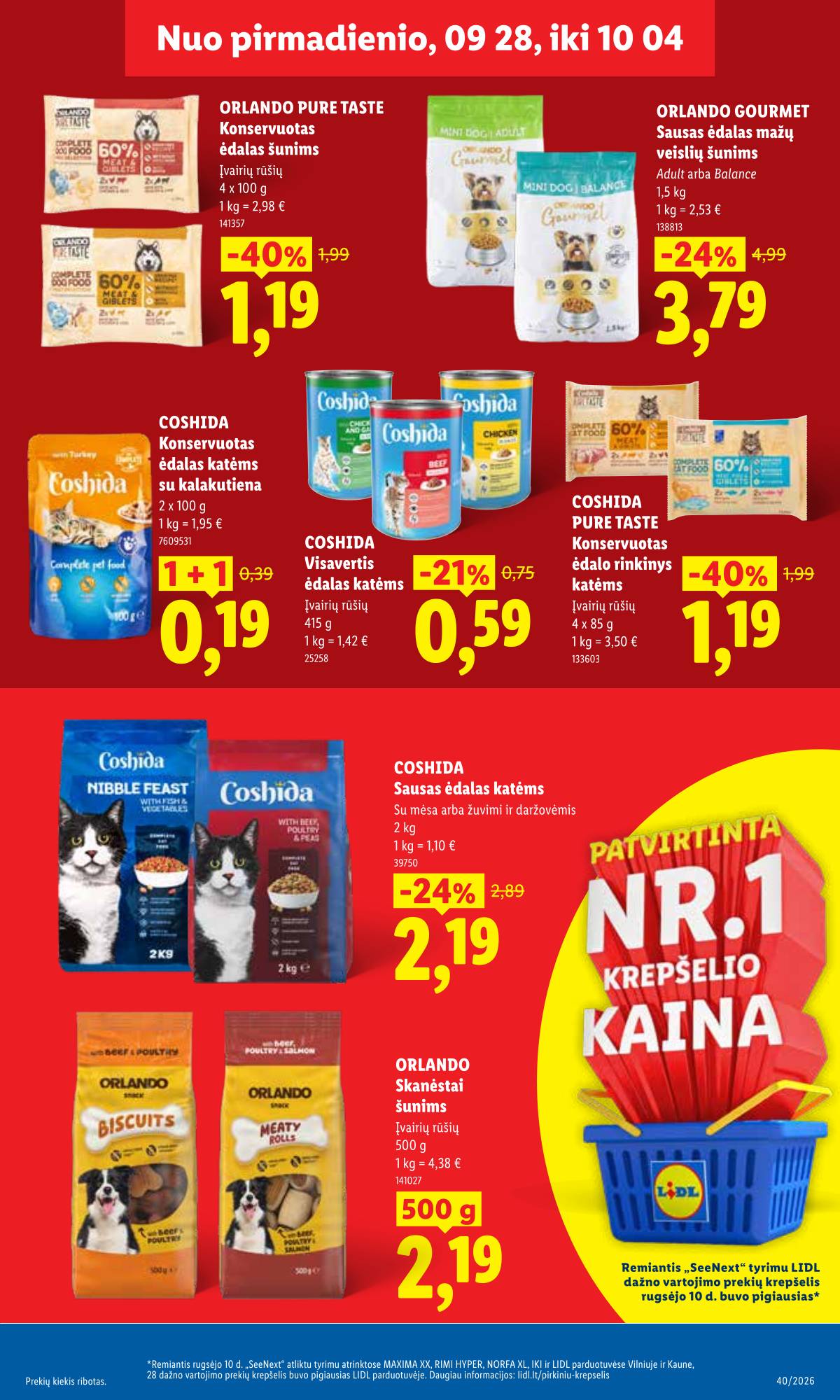 Lidl - LIDL SAVAITĖS Maisto prekių akcijų leidinys 17 puslapis