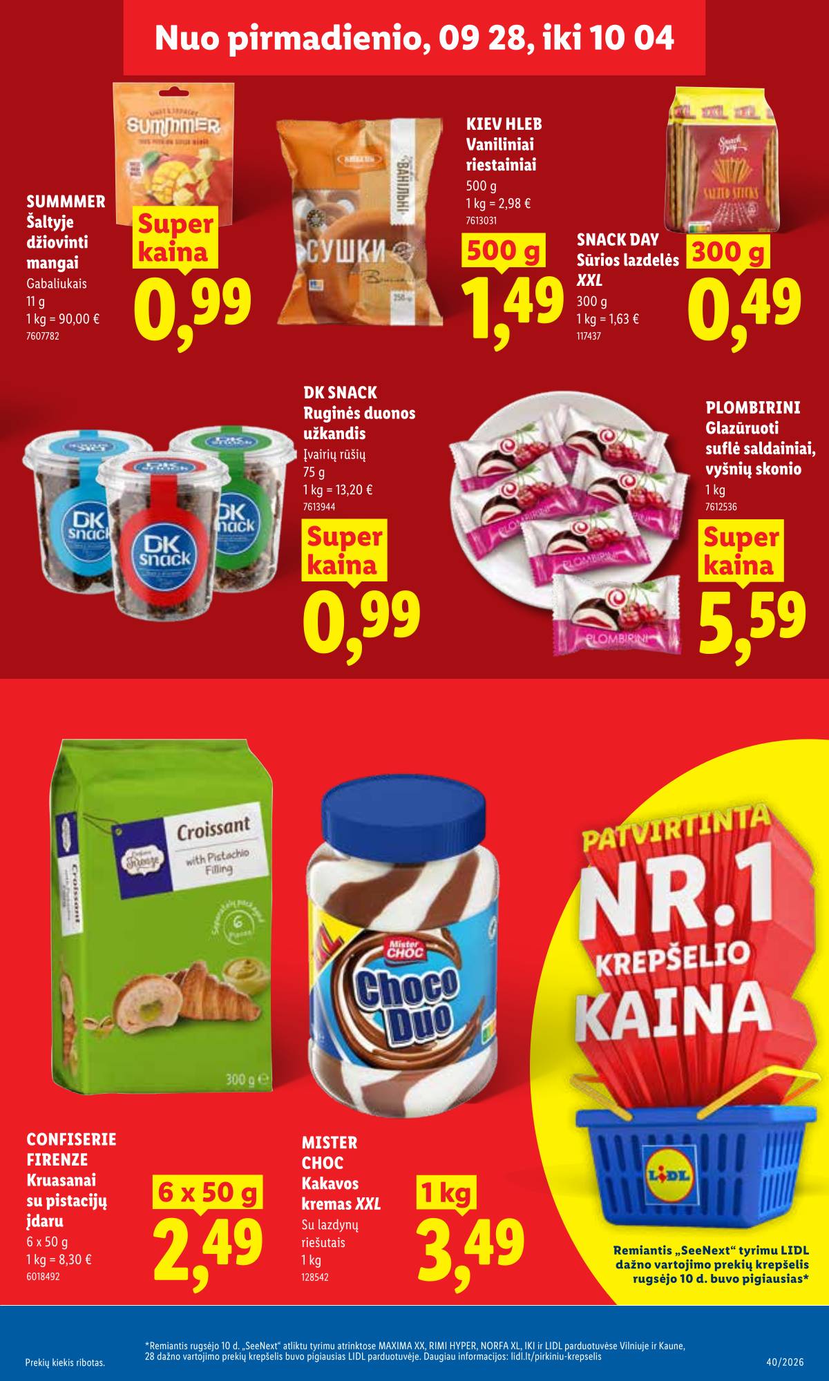 Lidl - LIDL SAVAITĖS Maisto prekių akcijų leidinys 19 puslapis