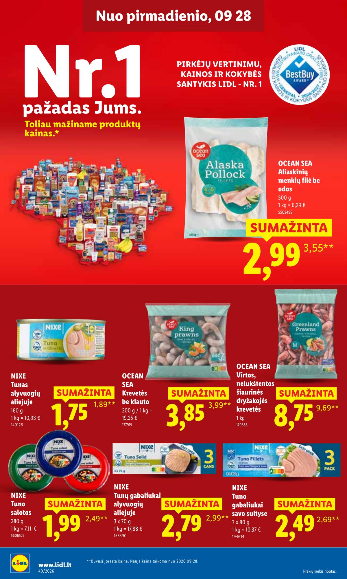 Lidl - LIDL SAVAITĖS Maisto prekių akcijų leidinys 20 puslapis