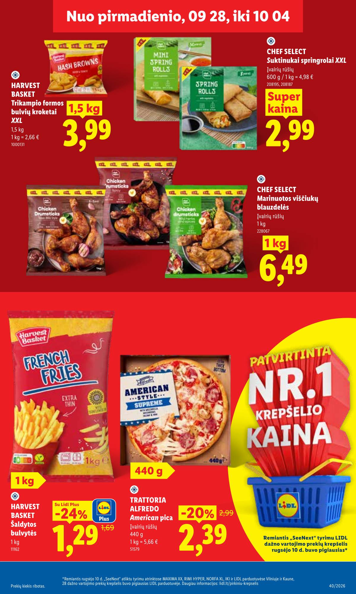 Lidl - LIDL SAVAITĖS Maisto prekių akcijų leidinys 21 puslapis