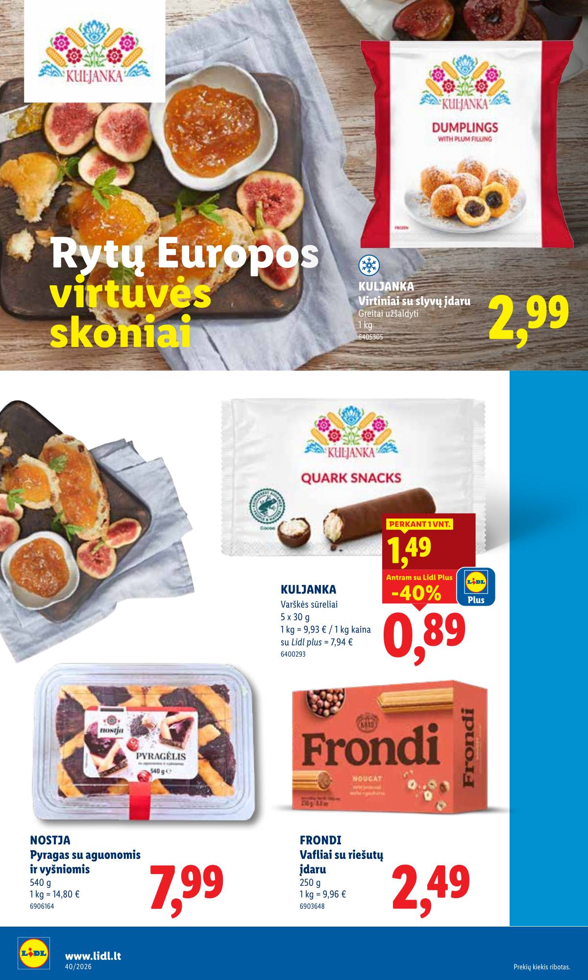 Lidl - LIDL SAVAITĖS Maisto prekių akcijų leidinys 24 puslapis
