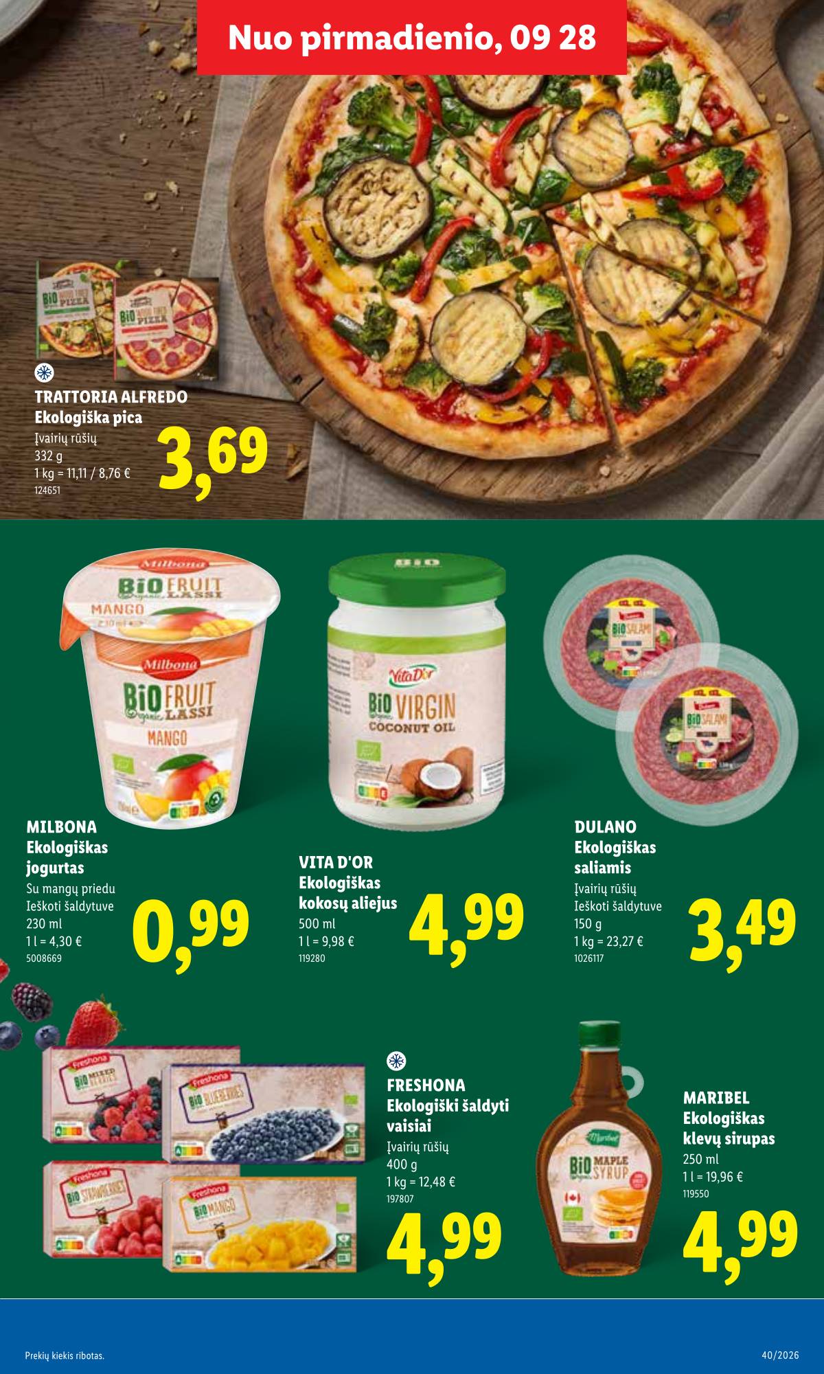 Lidl - LIDL SAVAITĖS Maisto prekių akcijų leidinys 25 puslapis