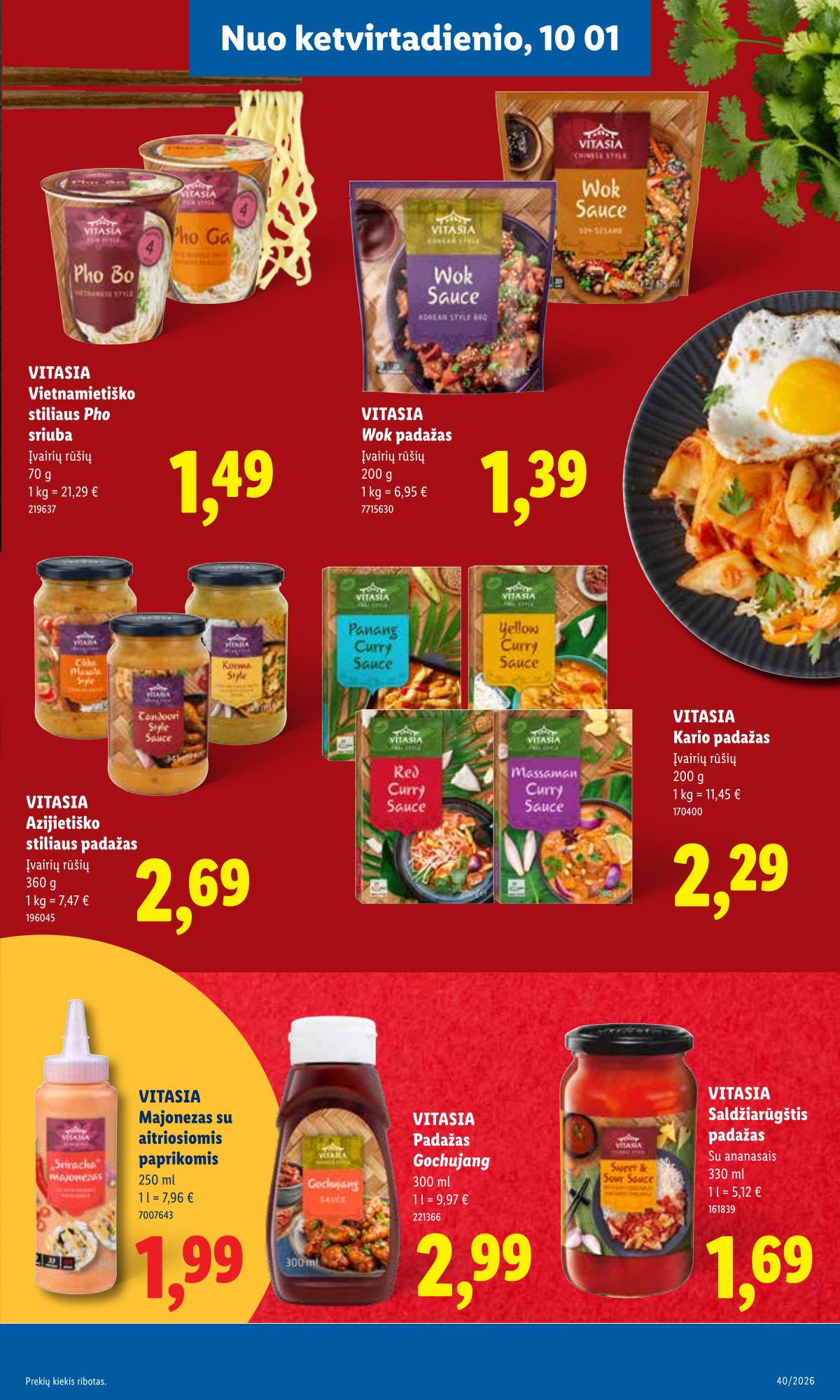 Lidl - LIDL SAVAITĖS Maisto prekių akcijų leidinys 31 puslapis