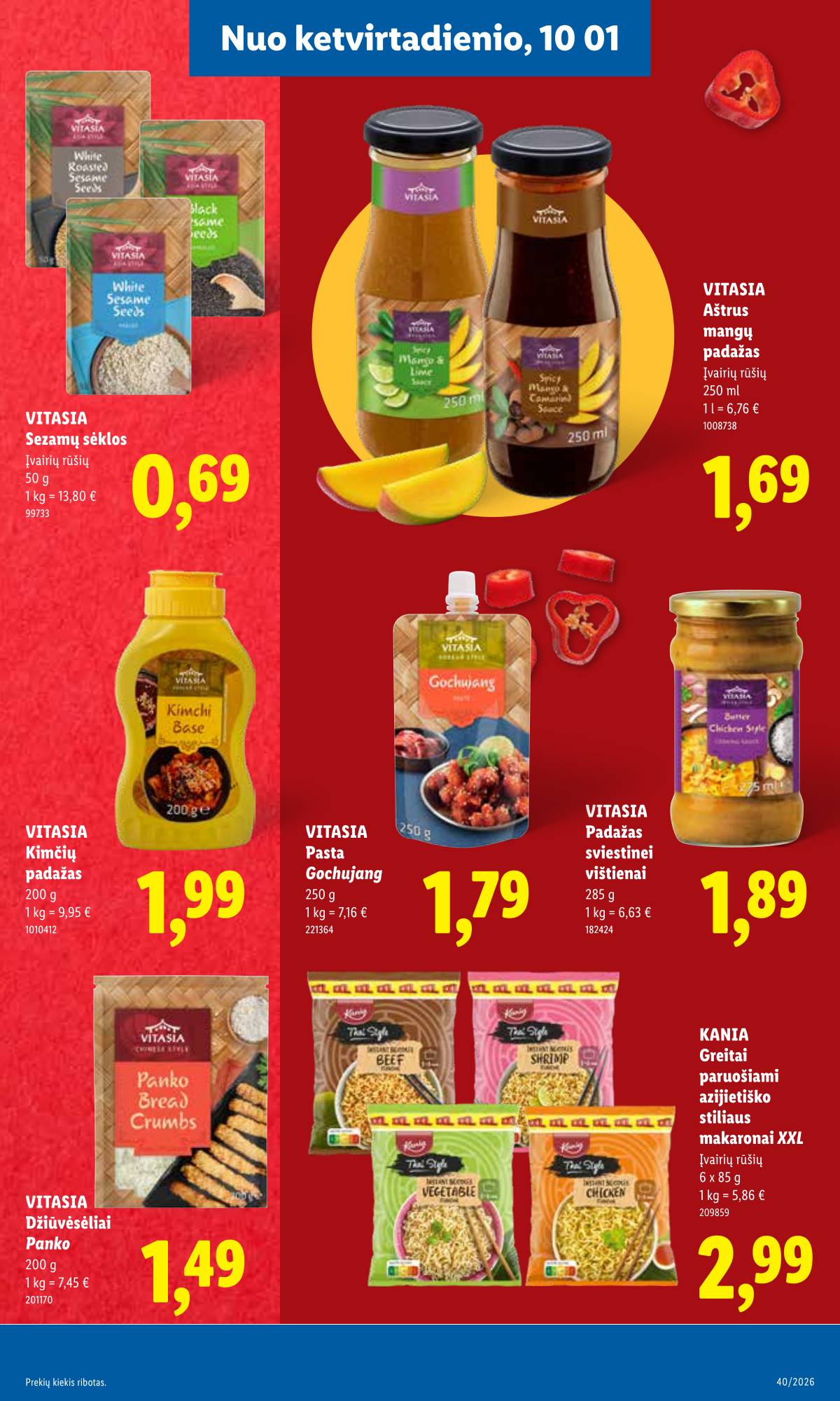 Lidl - LIDL SAVAITĖS Maisto prekių akcijų leidinys 33 puslapis