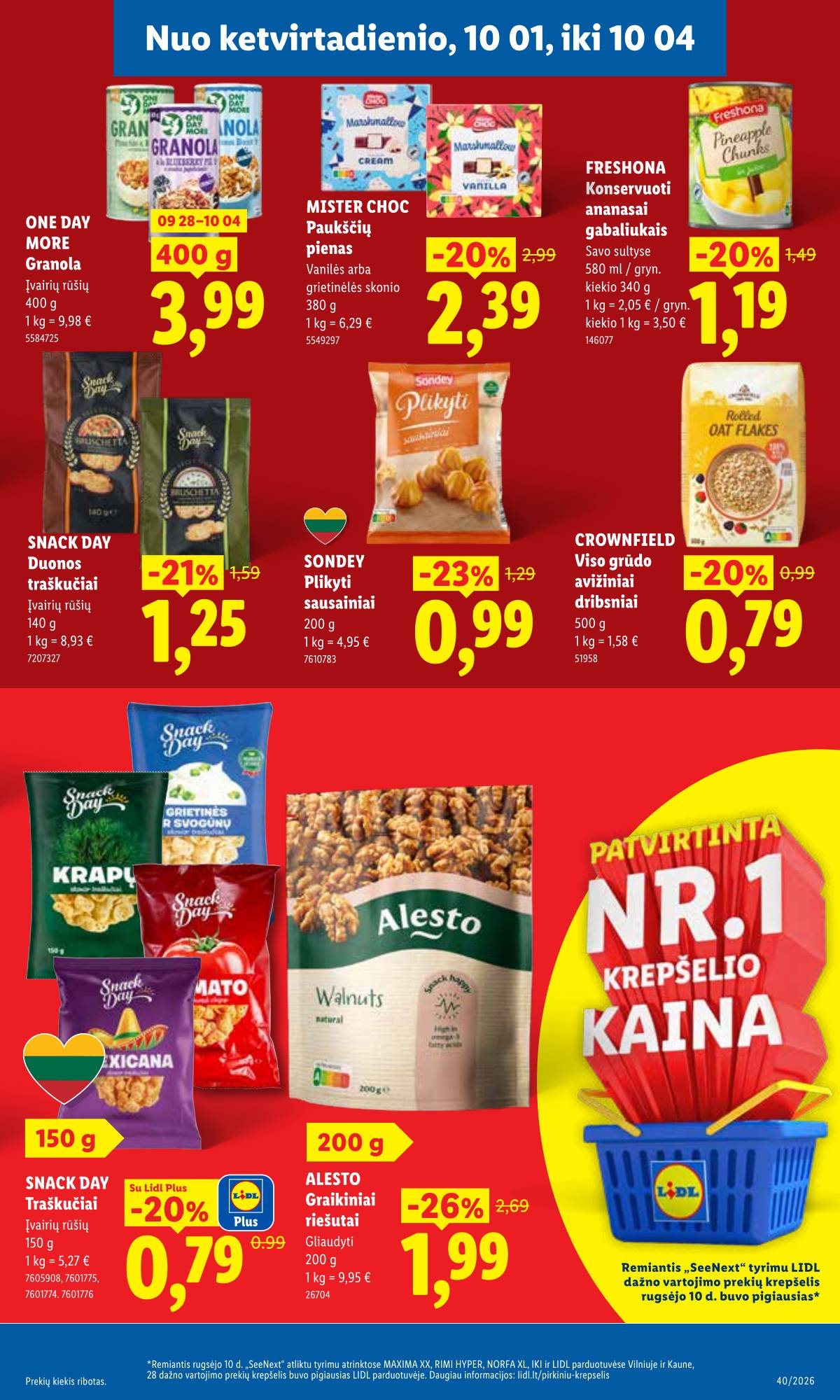 Lidl - LIDL SAVAITĖS Maisto prekių akcijų leidinys 37 puslapis