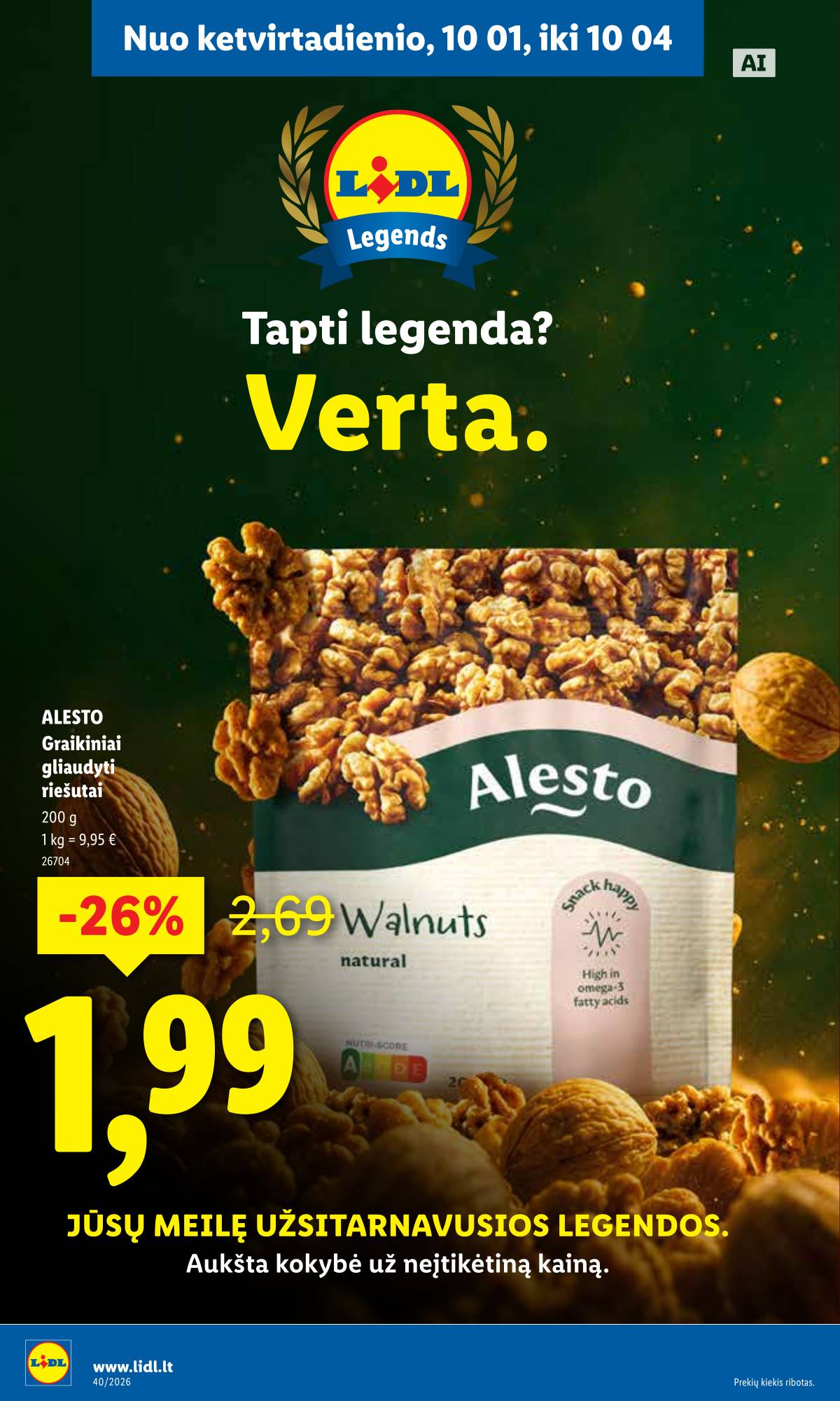 Lidl - LIDL SAVAITĖS Maisto prekių akcijų leidinys 42 puslapis