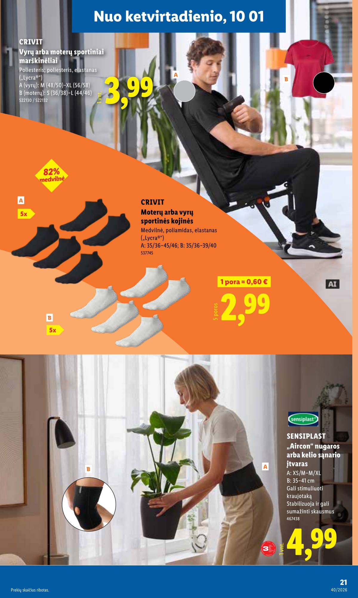 Lidl - LIDL Ne maisto prekių akcijų leidinys 21 puslapis