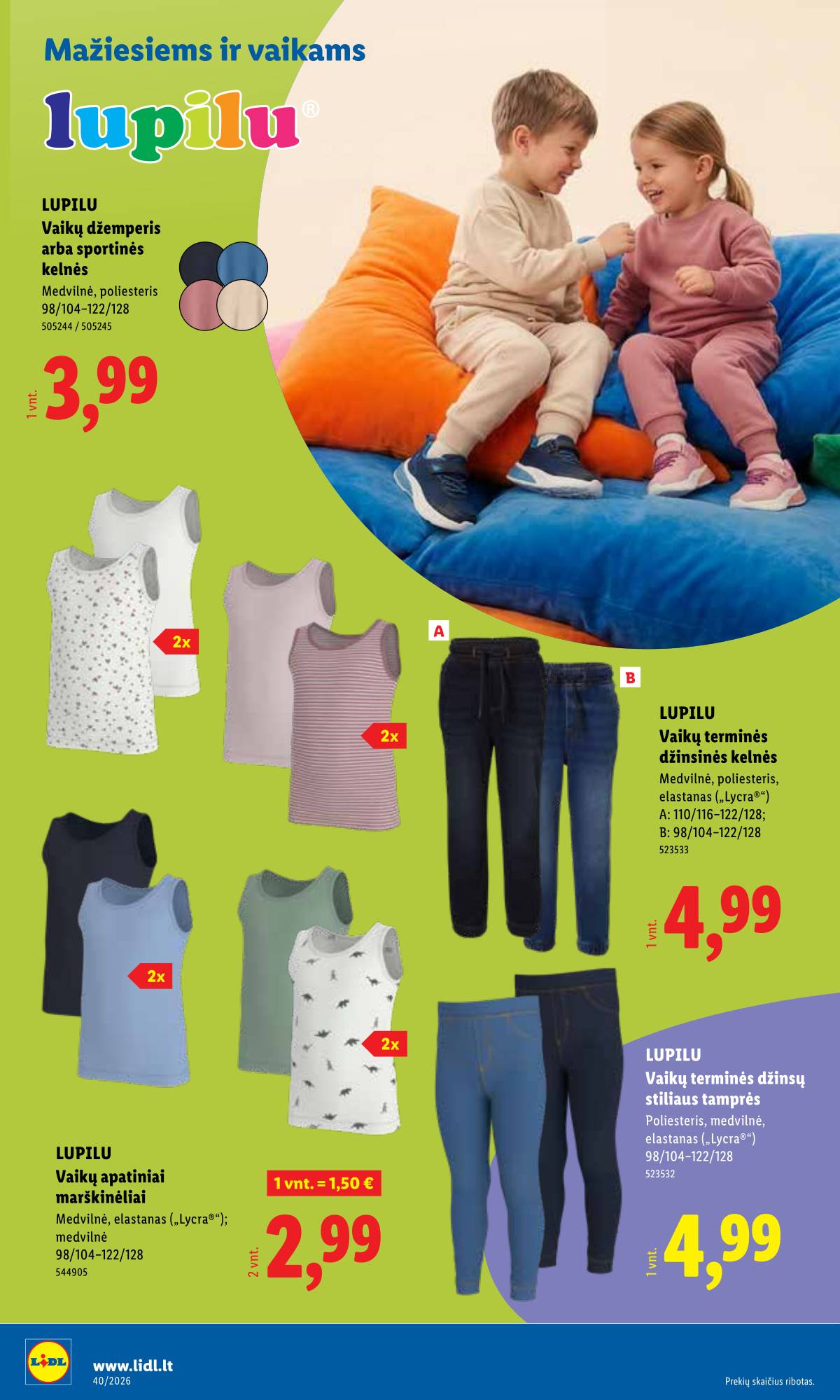 Lidl - LIDL Ne maisto prekių akcijų leidinys 6 puslapis