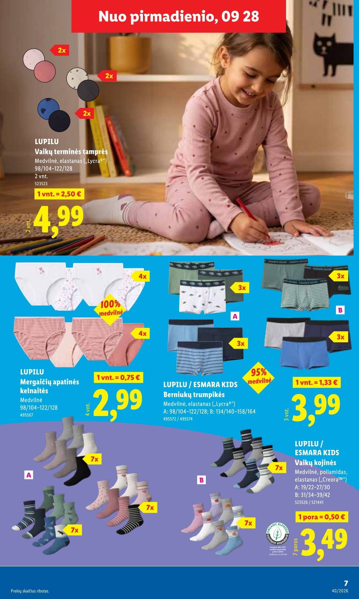 Lidl - LIDL Ne maisto prekių akcijų leidinys 7 puslapis