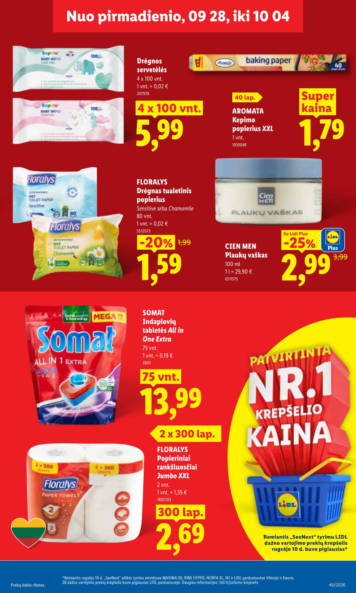 Lidl - LIDL SAVAITĖS Maisto prekių akcijų leidinys 13 puslapis