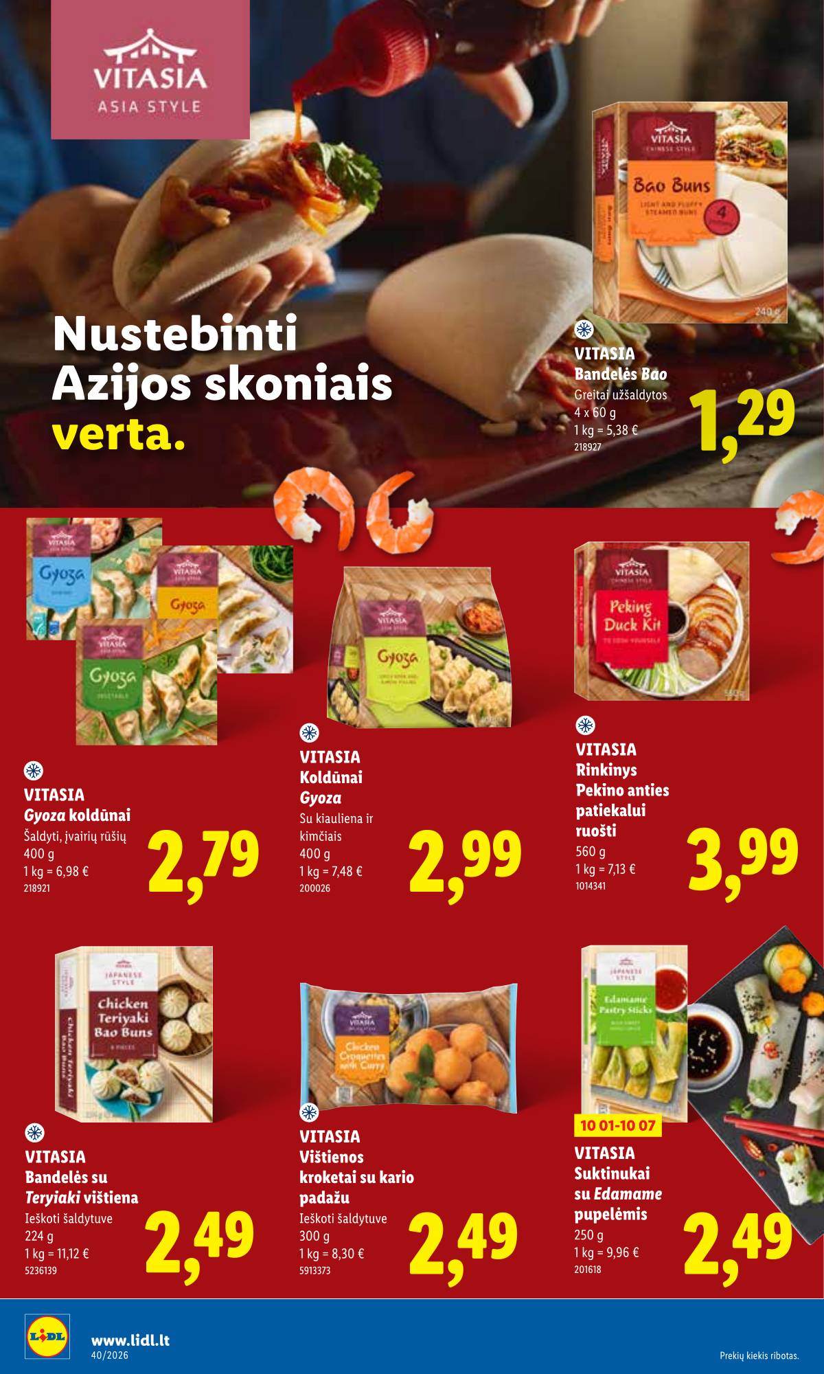 Lidl - LIDL SAVAITĖS Maisto prekių akcijų leidinys 28 puslapis