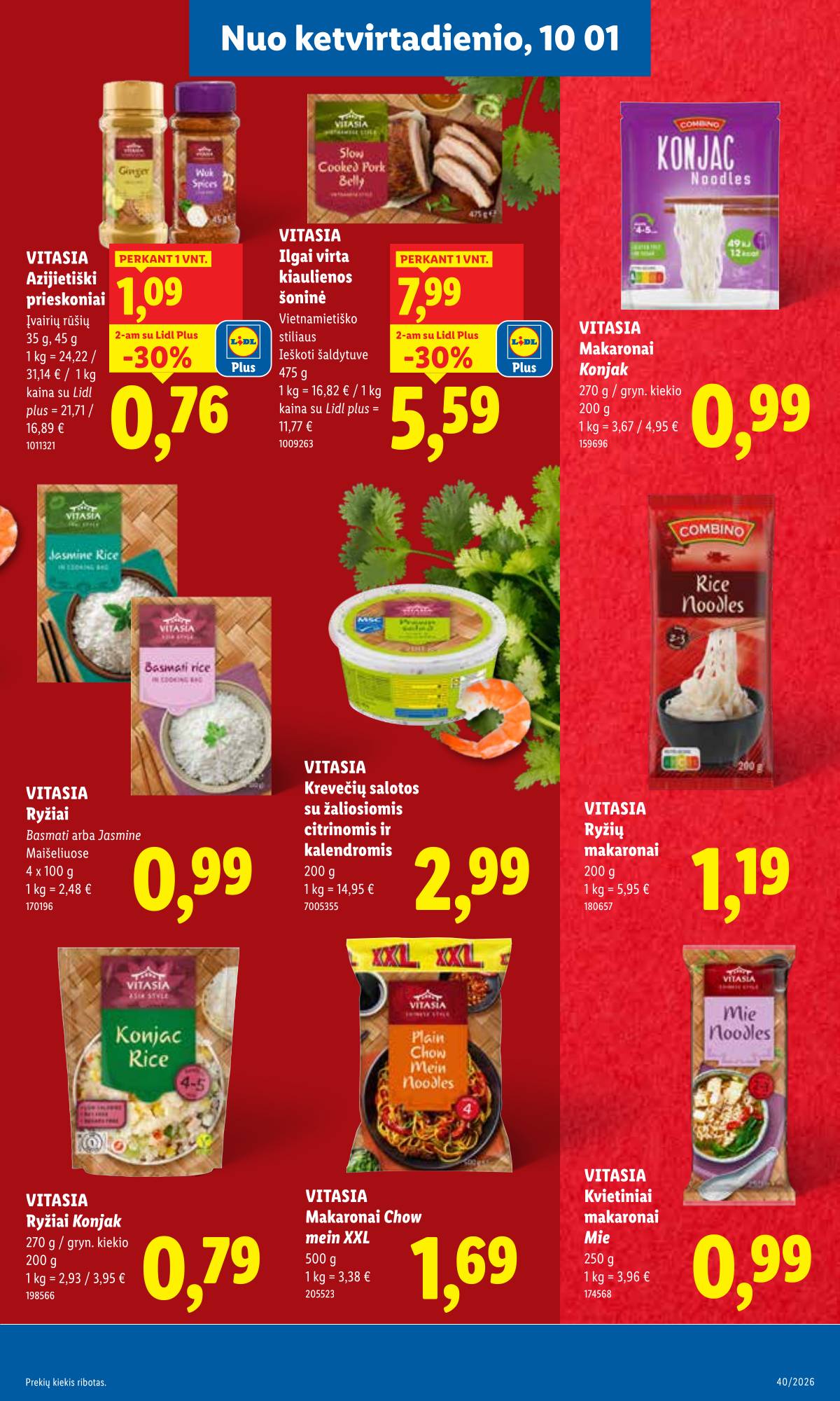 Lidl - LIDL SAVAITĖS Maisto prekių akcijų leidinys 29 puslapis