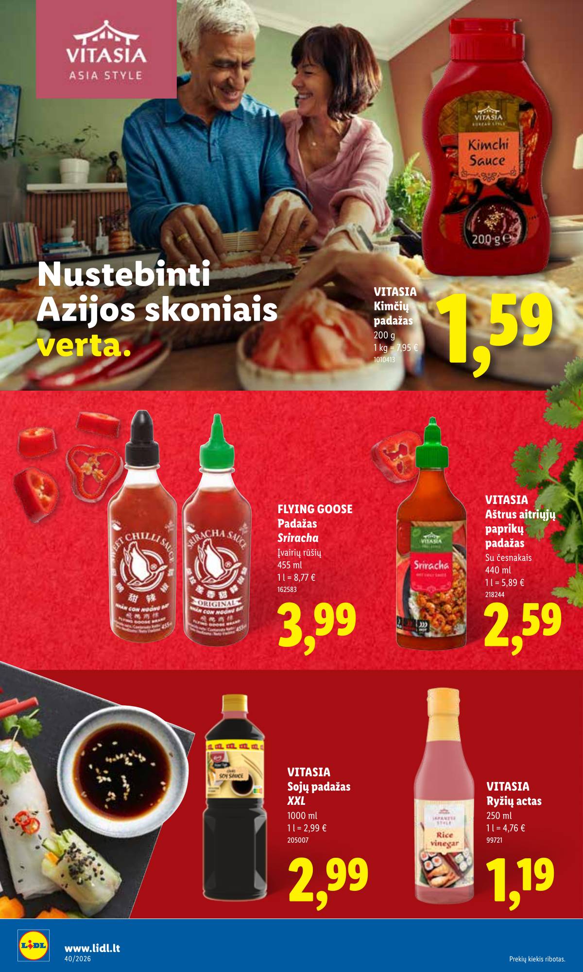 Lidl - LIDL SAVAITĖS Maisto prekių akcijų leidinys 32 puslapis