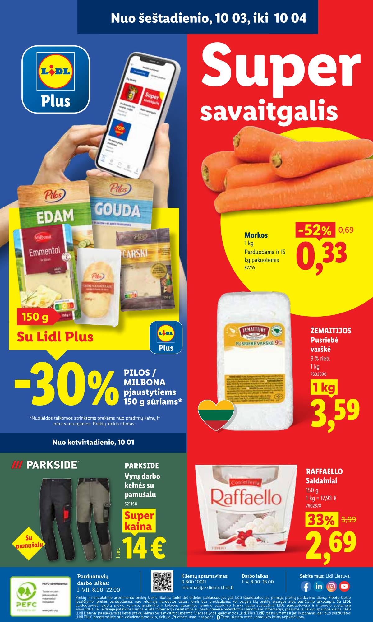 Lidl - LIDL SAVAITĖS Maisto prekių akcijų leidinys 50 puslapis