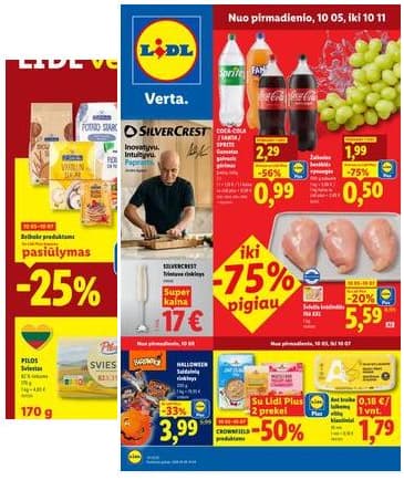 Lidl - LIDL SAVAITĖS Maisto prekių akcijų leidinys 2026-10-05 – 2026-10-11