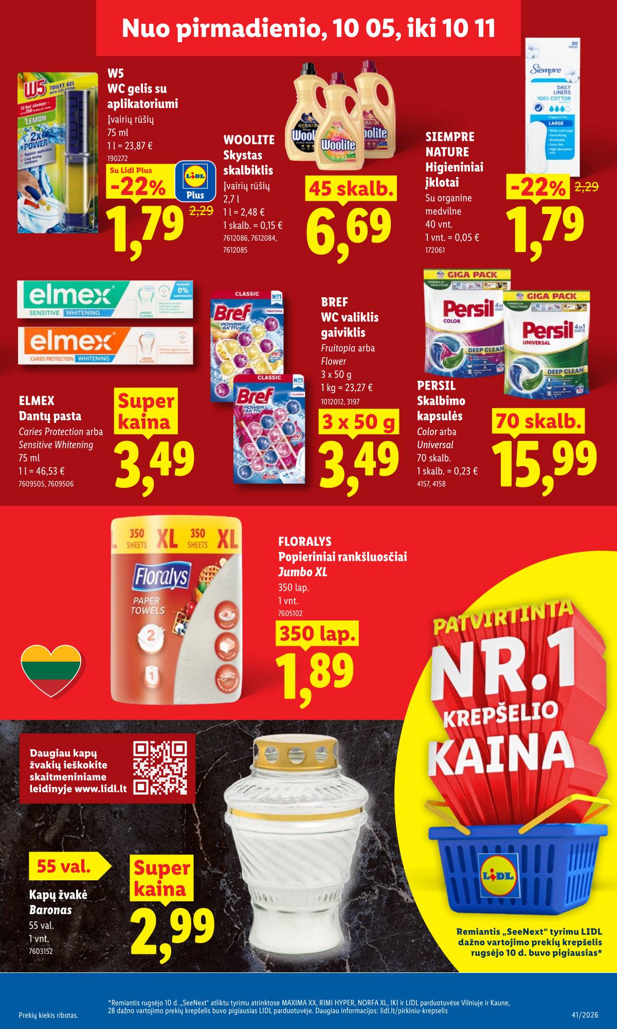 Lidl - LIDL SAVAITĖS Maisto prekių akcijų leidinys 11 puslapis