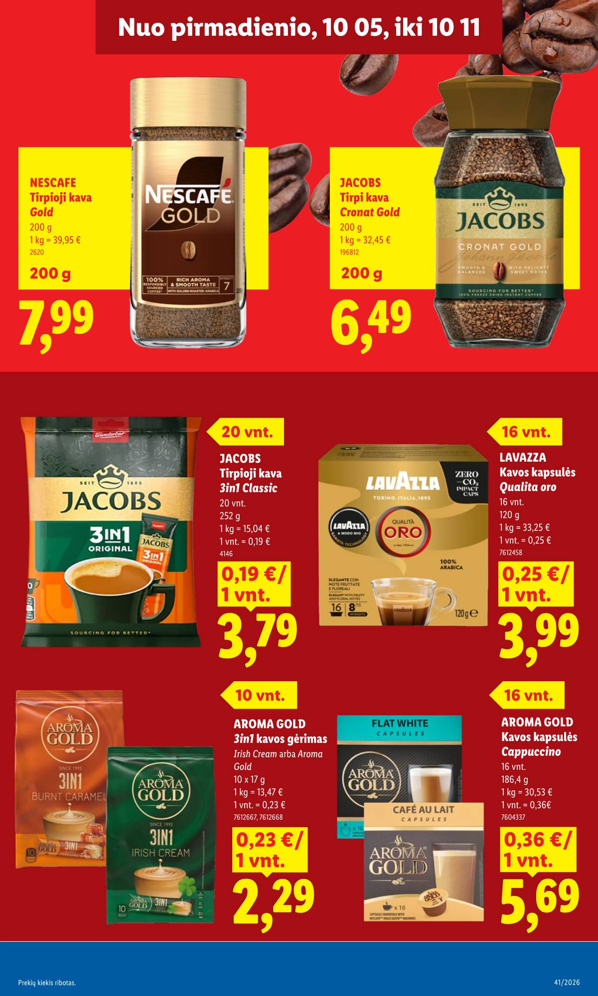 Lidl - LIDL SAVAITĖS Maisto prekių akcijų leidinys 13 puslapis