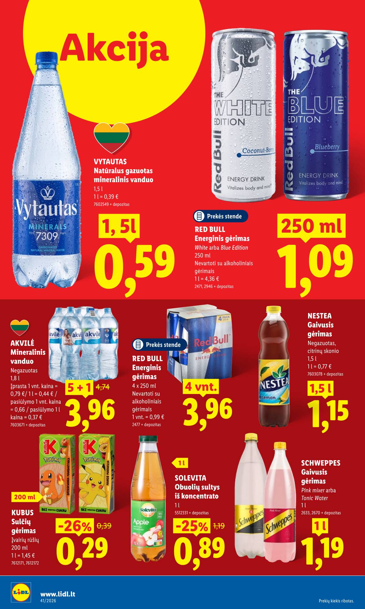 Lidl - LIDL SAVAITĖS Maisto prekių akcijų leidinys 14 puslapis