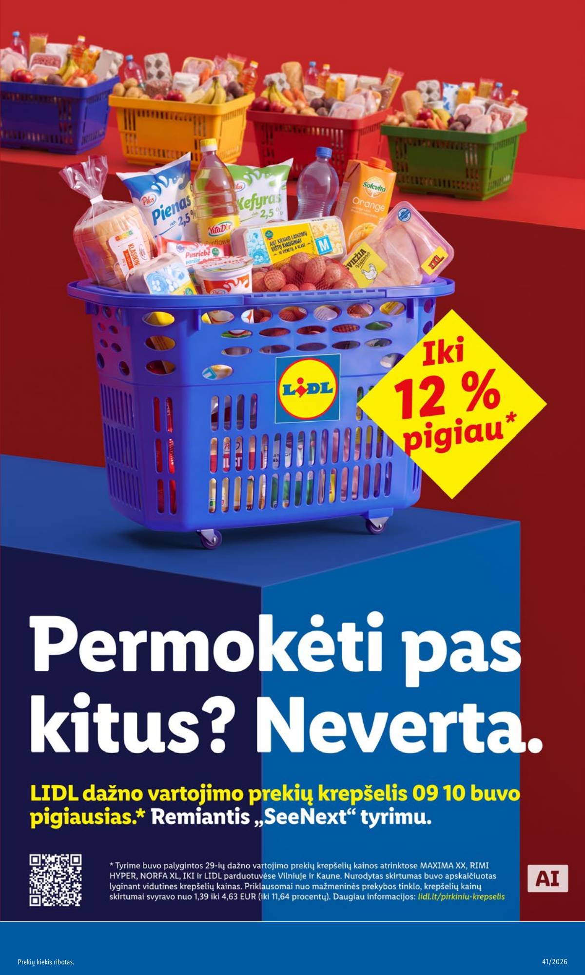 Lidl - LIDL SAVAITĖS Maisto prekių akcijų leidinys 15 puslapis