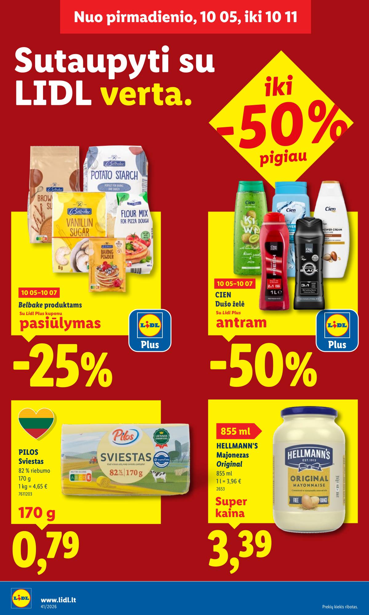 Lidl - LIDL SAVAITĖS Maisto prekių akcijų leidinys 2 puslapis