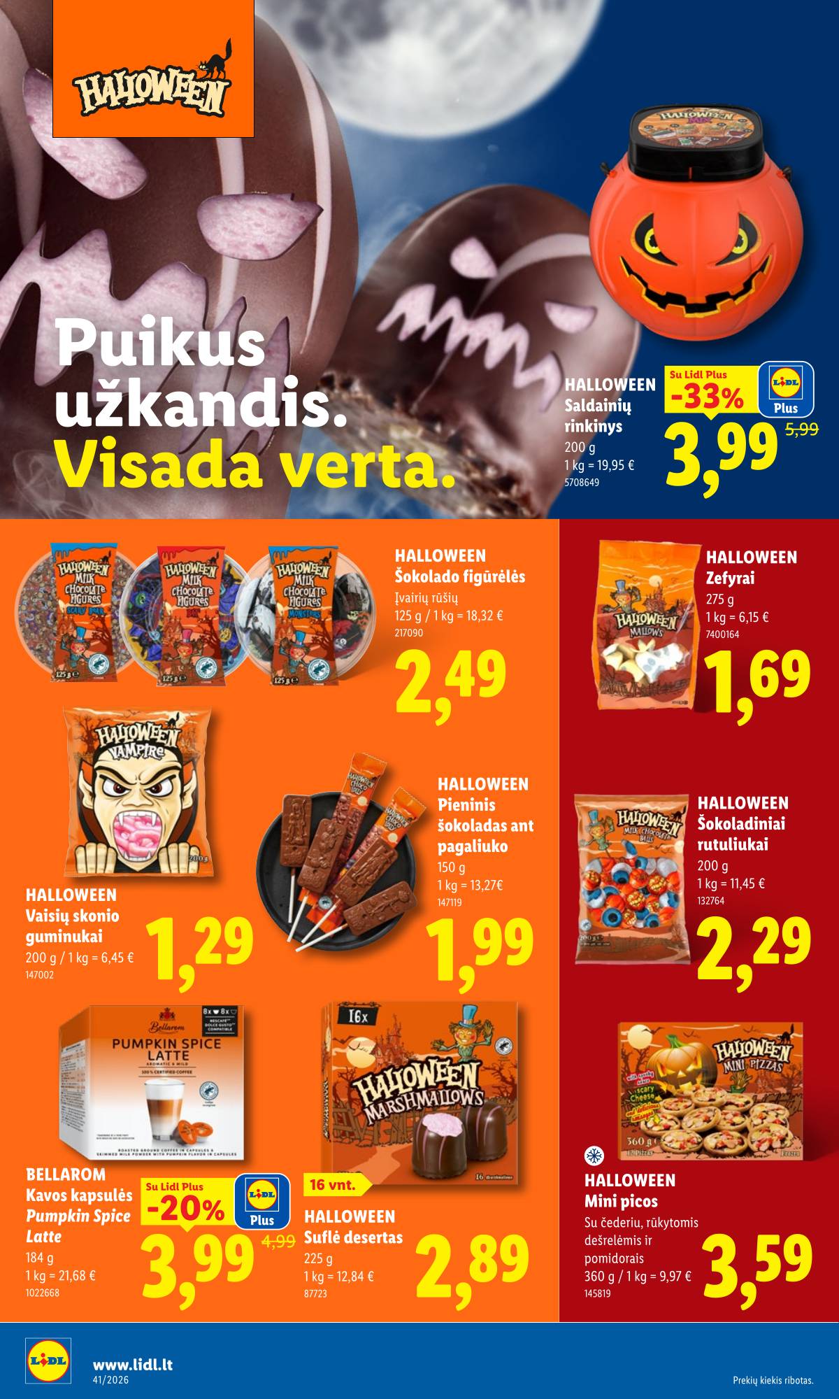 Lidl - LIDL SAVAITĖS Maisto prekių akcijų leidinys 20 puslapis